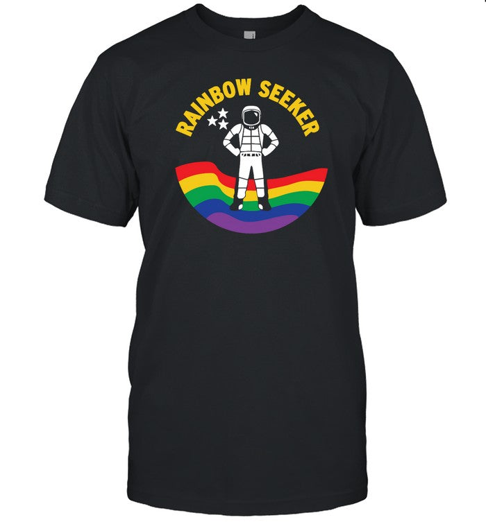 Joe Hertler & The Rainbow Seekers Rainbow Spaceman limited shirt