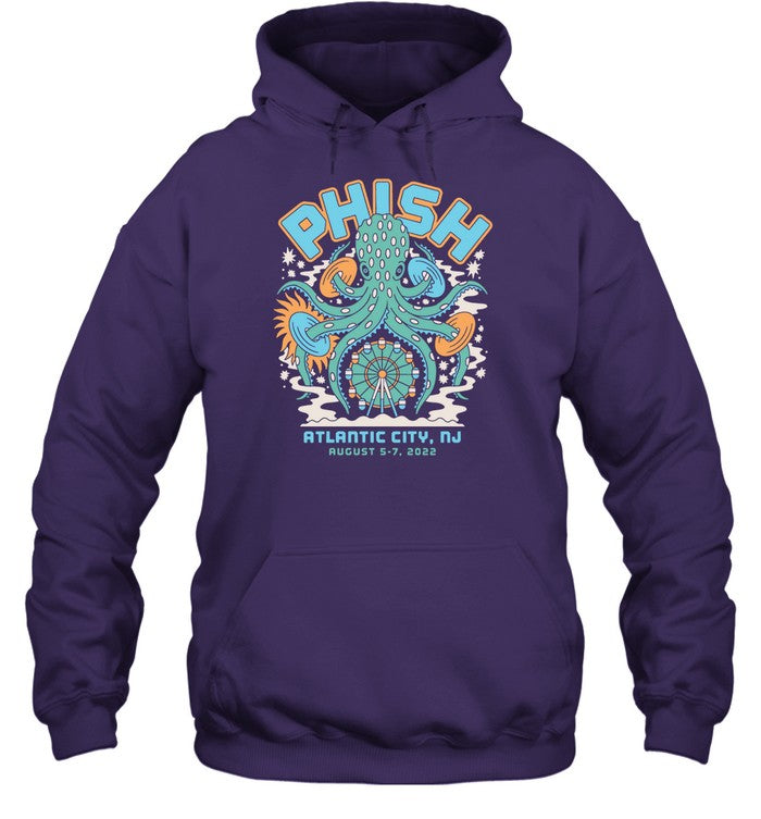 Phish Atlantic City NJ August 5-7 2022 Phish Radio Shirt