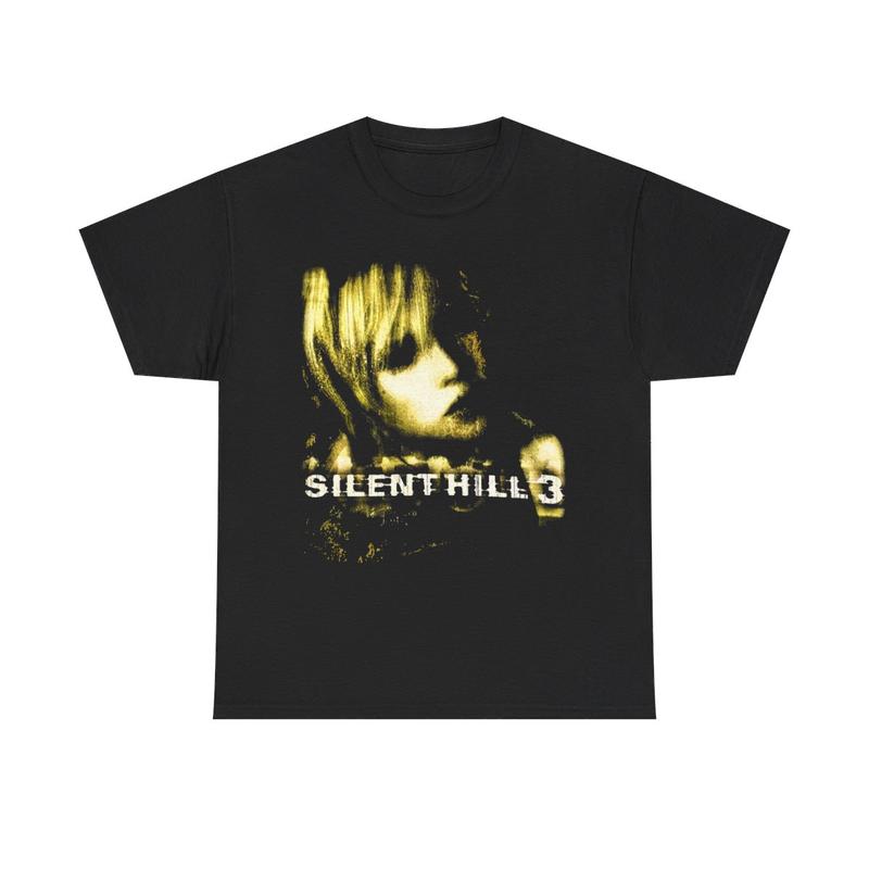 Silent Hill 3 Survival Horror Play Station Unisex Cotton T-Shirt Menswear Tshirt