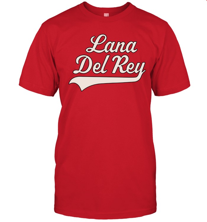 2024 Lana Del Rey Boston Script Logo Shirt