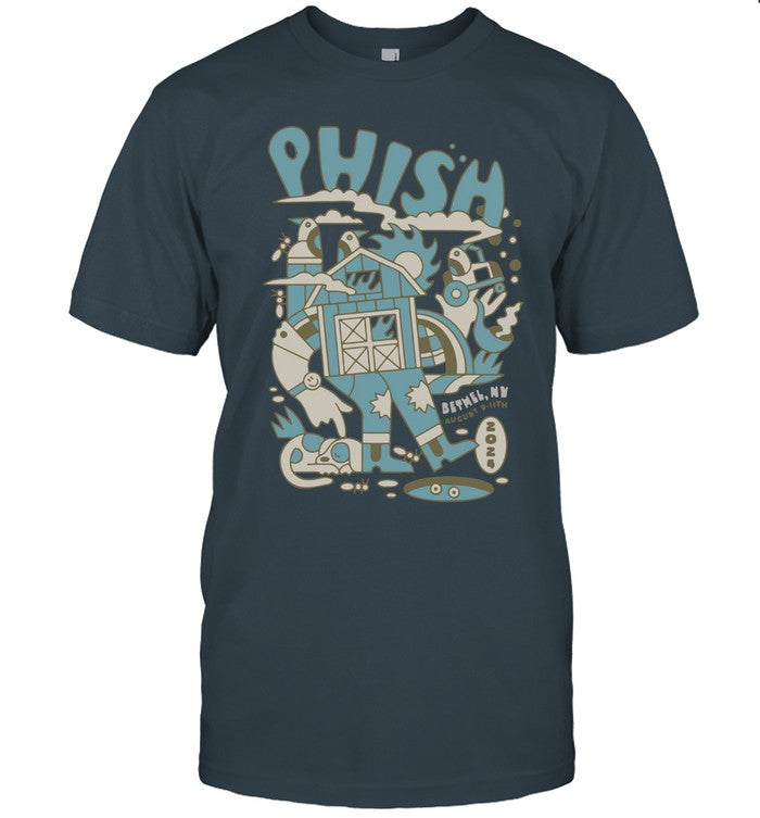 Phish Aug 9-11 2024 Bethel, NY T-shirt