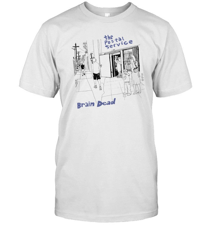 New Brain Dead X The Postal Service T-Shirt