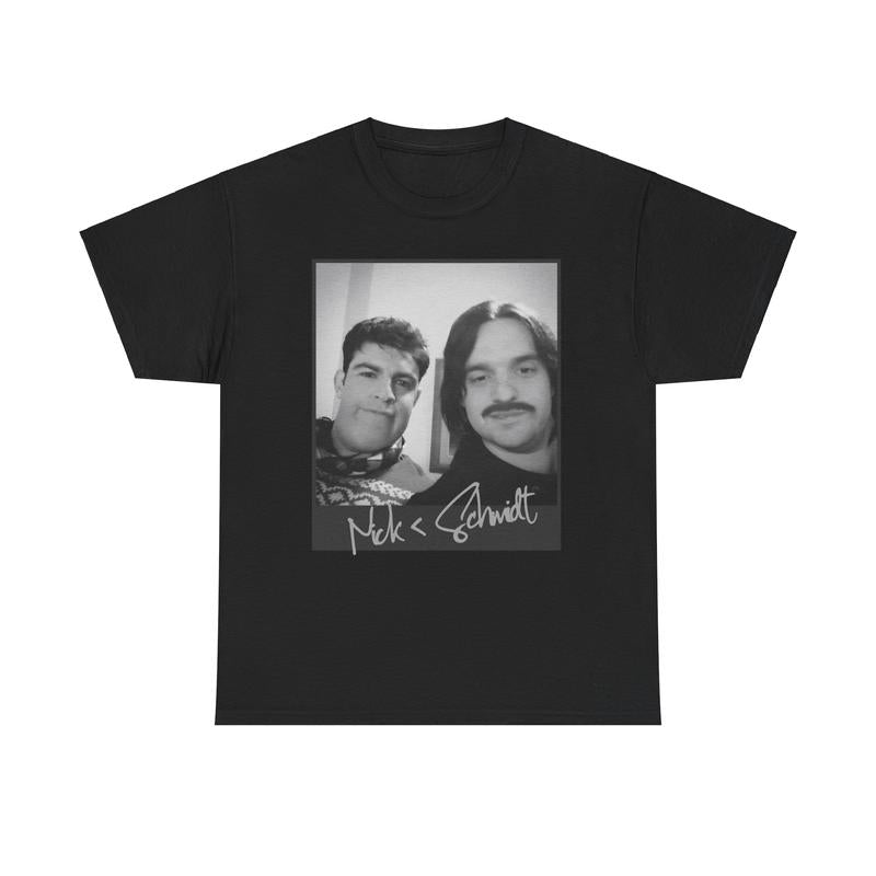 Nick Miller & Winston Schmidt College Selfie V1 T-Shirt Vintage New Girl Movie Shirt Nick and Schmidt the Pepperwood Chronicles Gift Merch