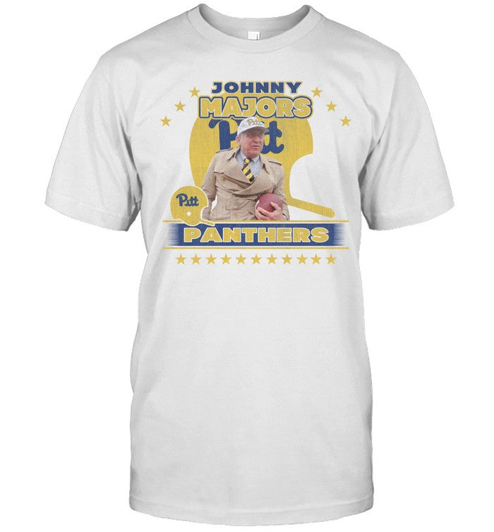 Pitt Panthers Johnny Majors Portrait Shirt