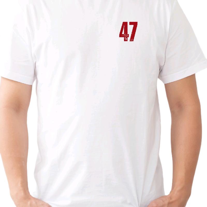 47 Guns Red If I had 12 guns T-shirt for men Menswear Top, Cotton Casual Crewneck trump