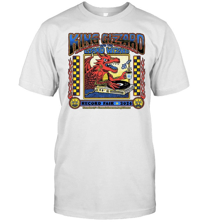 King Gizzard & the Lizard Wizard Germania Insurance Amphitheater, Austin, TX Nov 15 2024 Show Shirt