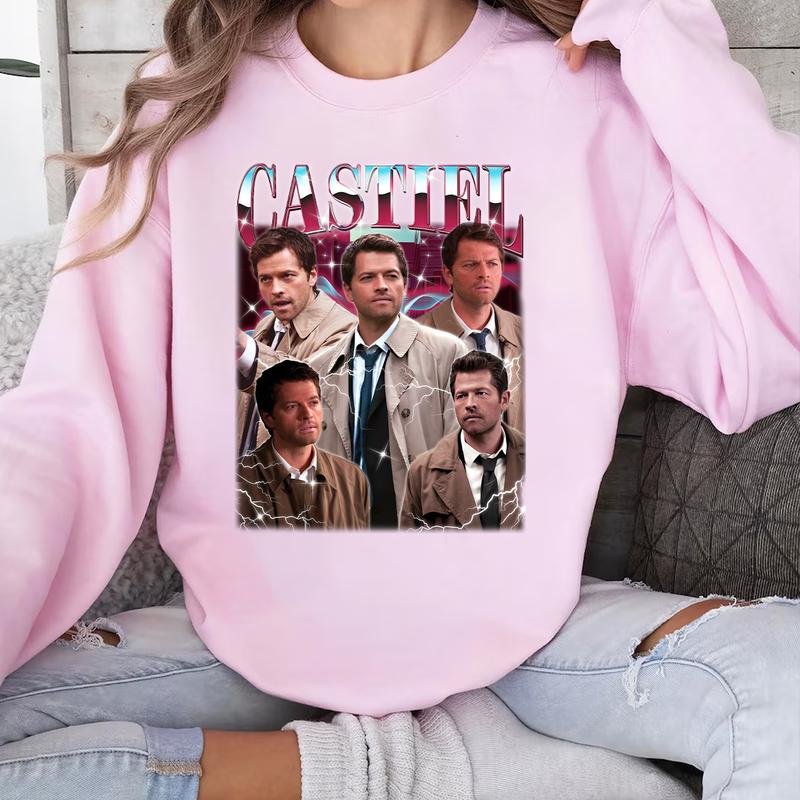 Castiel T Shirt, Vintage Castiel T Shirt, Gift For Woman and Man Unisex T-Shirt Sweatshirt HoodieQuotes