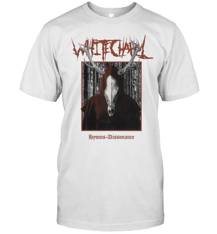 Limited Whitechapel Hymns In Dissonance Cult Woods Bone Tee