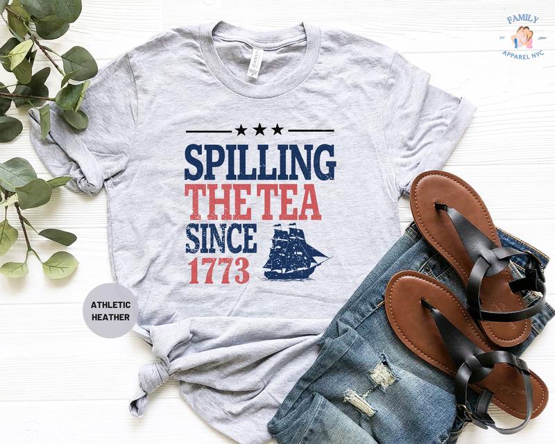 Spilling The Tea Since 1773 Shirt History Teacher Gift Funny History Teacher T-shirt History Lover Gift sweater and hoodie