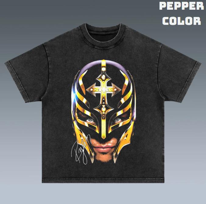 VINTAGE TEE REY MYSTERIO, Prints Vintage T-Shirt, Wrestler Shirt, WWE Shirt, Graphic Tee Shirt, Unisex T-Shirt, Gift For Him, Crewneck Short Sleeve S