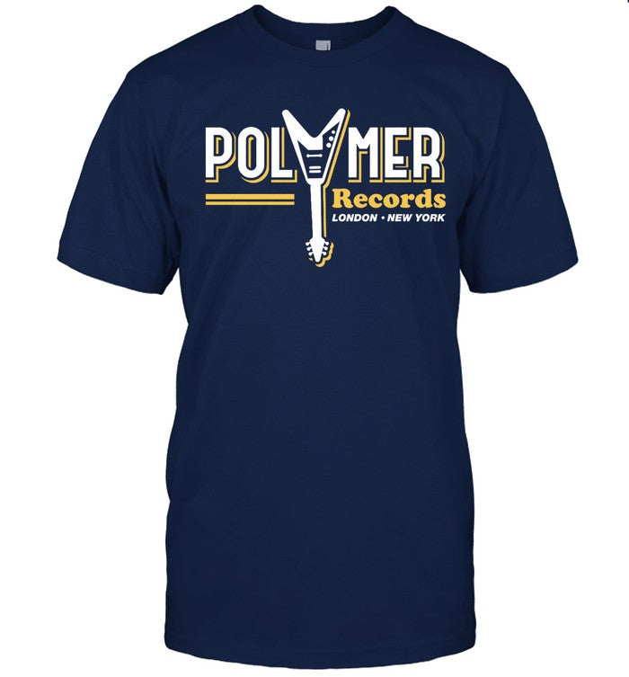 Polymer Organic Crew Neck T-Shirt Music D294