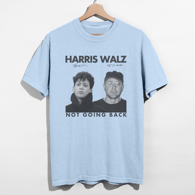 Vintage Young Hðrris Walz Mug T-Shirts, Hðrris Walz Not Going Back Shirts