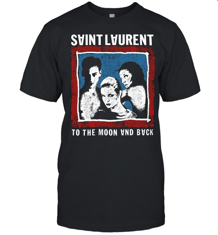 Saint Laurent Paris To The Moon And Back Shirt