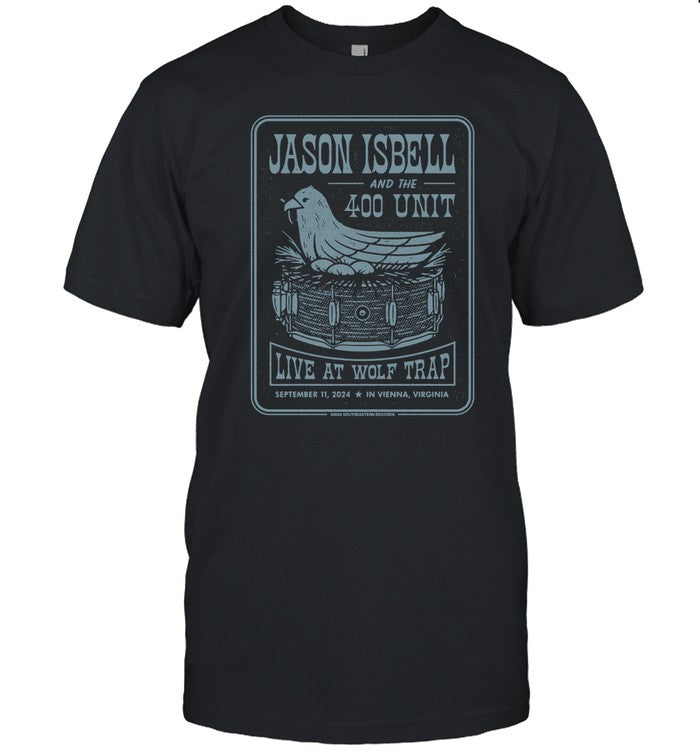 Jason Isbell And The 400 Unit Sept 11, 2024 Vienna, VA T-Shirt