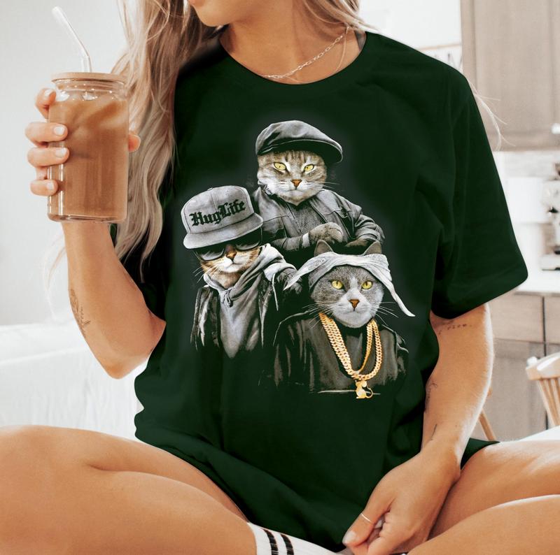 Thug Life HocusPocus Tshirt, The Golden Girls Thug Life Short Sleeve All Size Unisex Tee Shirt Cotton Medium Comfort Fabric Comfort Fabric