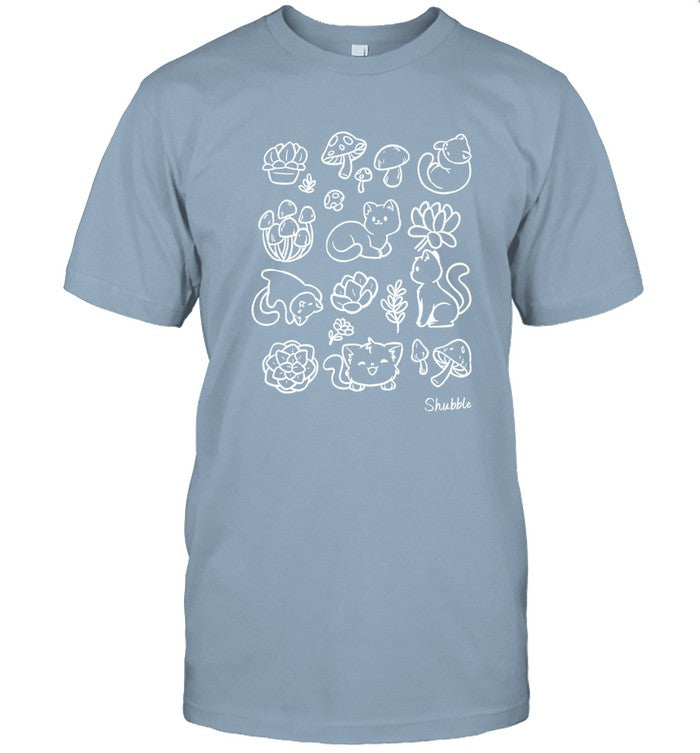 Shubble Cats & Plants T-Shirt