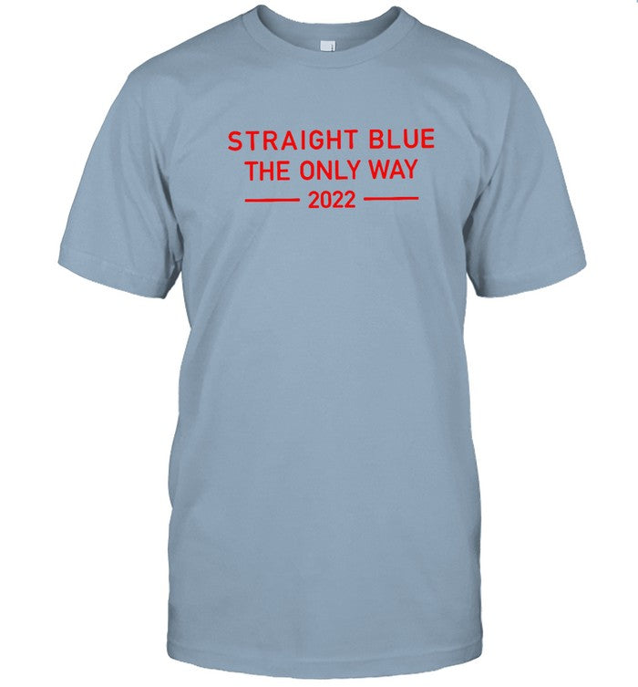 Barrack Obama Straight Blue The Only Way 2022 Don Winslow Tee