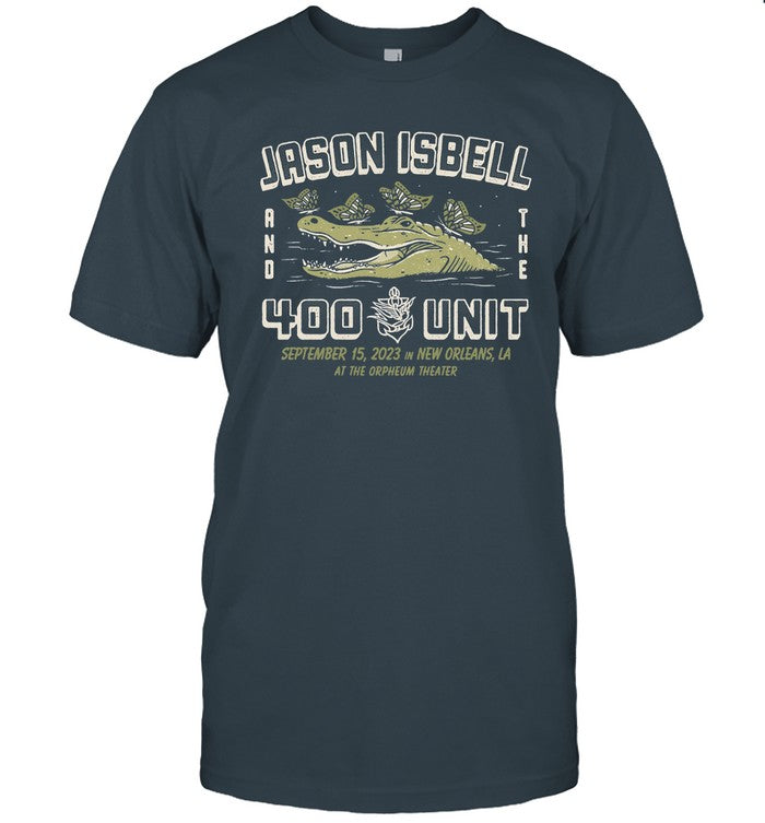Jason Isbell And The 400 Unit Orpheum Theater September 15, 2023 Concert Shirt