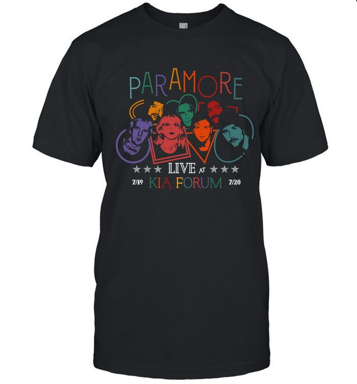 Limited Paramore Live At Fia Forum Shirt
