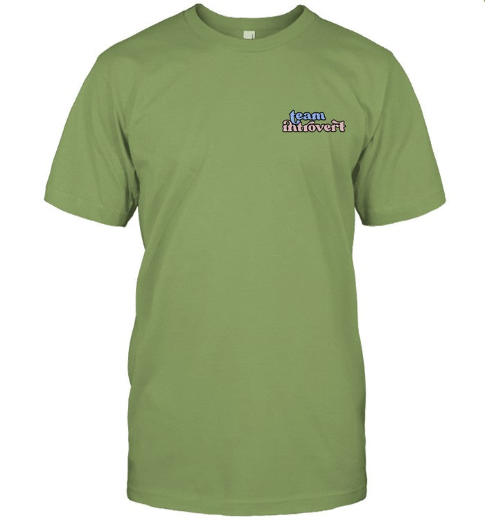 Kris Collins TEAM INTROVERT t shirt
