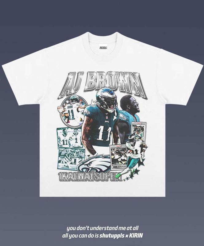 AJ BROWN 1.0 Graphic Tee American Football Gift For Fan