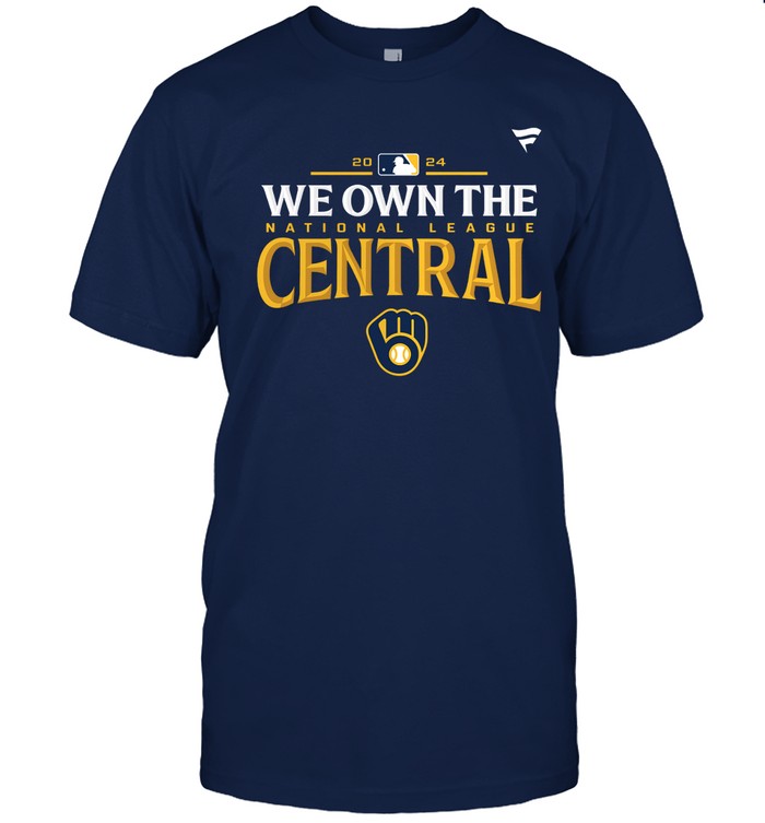 Milwaukee Navy 2024 NL Central Division Champions Shirt