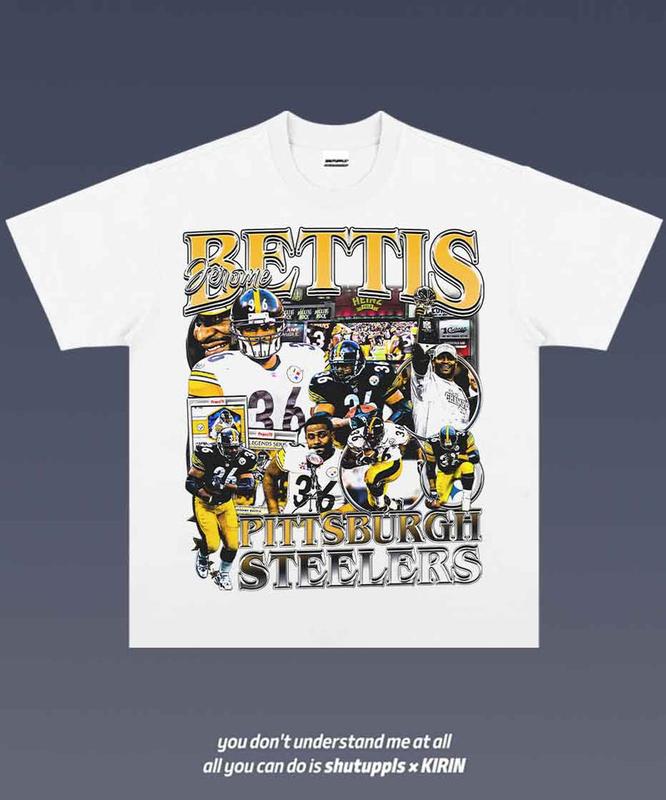 JEROME BETTIS 1.0 VINTAGE TEE AMERICAN FOOTBALL GIFT FOR FAN