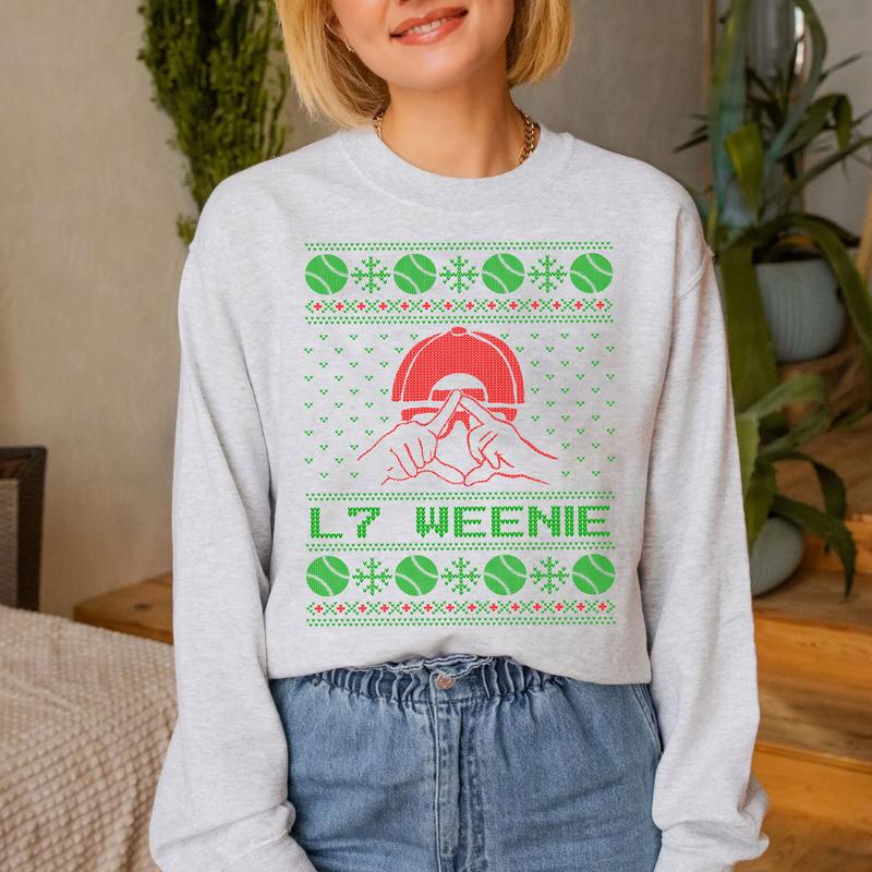 Sandlot Christmas L7 Weenie White Sweatshirt, Baseball Classic Movie Tshirt, 90’s Childhood Memories Hoodie, Gift For Baseball Lovers, Gift For Chris