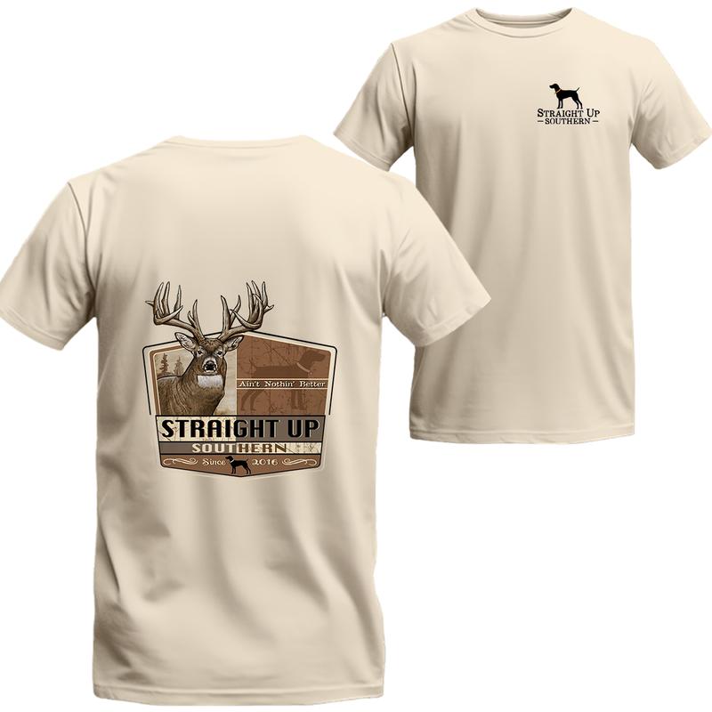 Buck Nothing Better - Trophy Buck Hunting T-shirt, Buck Short Sleeve Tee, Unisex Shirt, Menswear Top