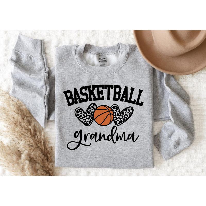 Basketball Grandma Shirt Basketball Mom Sweatshirt Basketball Tshirts Grandma Shirt Mothers Day Gift Mom Gift Sport Mom sweater and hoodie