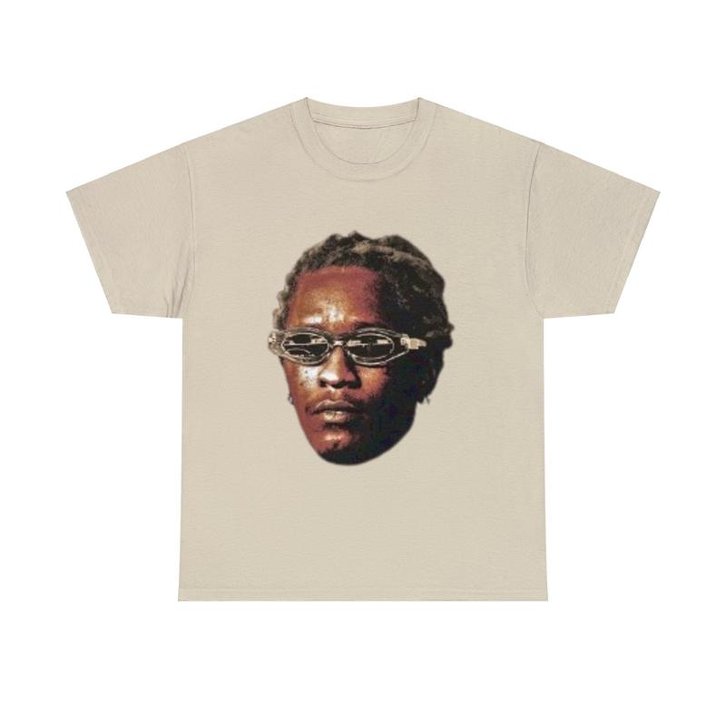 YOUNG THUG T-SHIRT, Rap Tee Concert T-Shirt, Kanye Thugger Slime Season Green Rare Hip Hop Graphic T-Shirt, Vintage Unisex Shirt