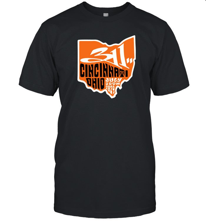 311 Hard Rock Cincinnati Outdoor Arena Cincinnat Oh July 20 2024 T Shirt