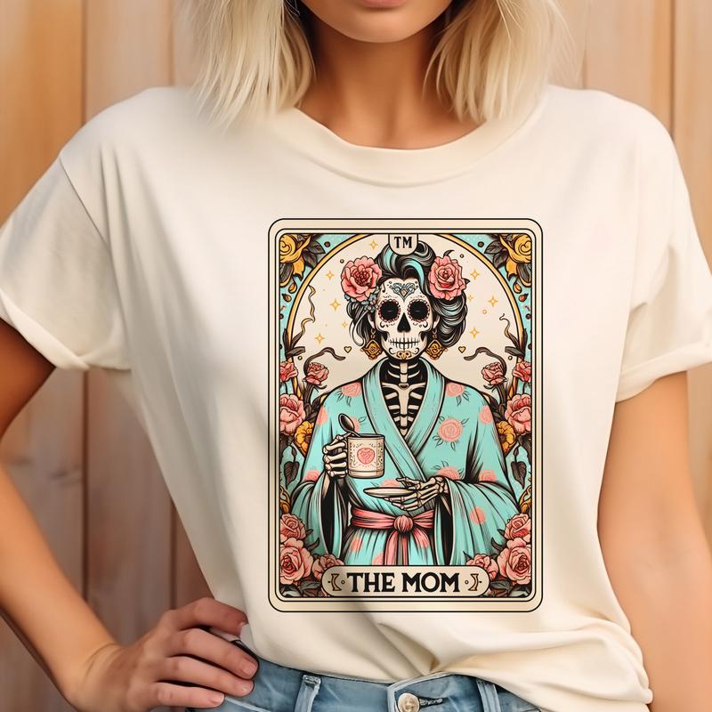 Relatable Tarot Tees Tarot Skeleton Tees Tarot Nurse Top Tarot Reader Tshirt Skeleton Running T-Shirt Tarot Card The Teacher Tarot Top The Nurse Tees