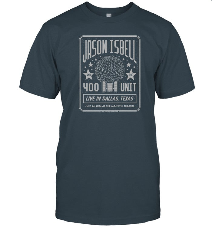 July 24 2024 Dallas TX The Majestic Theatre Jason Isbell And The 400 Unit Shirt