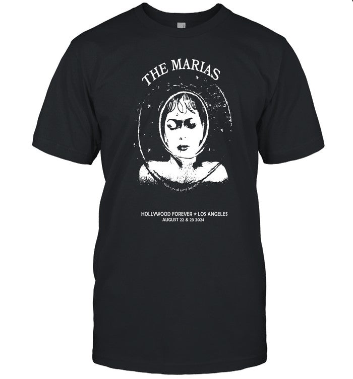 Shirt The Marias Los Angeles Hollywood Forever Aug 22-23 2024