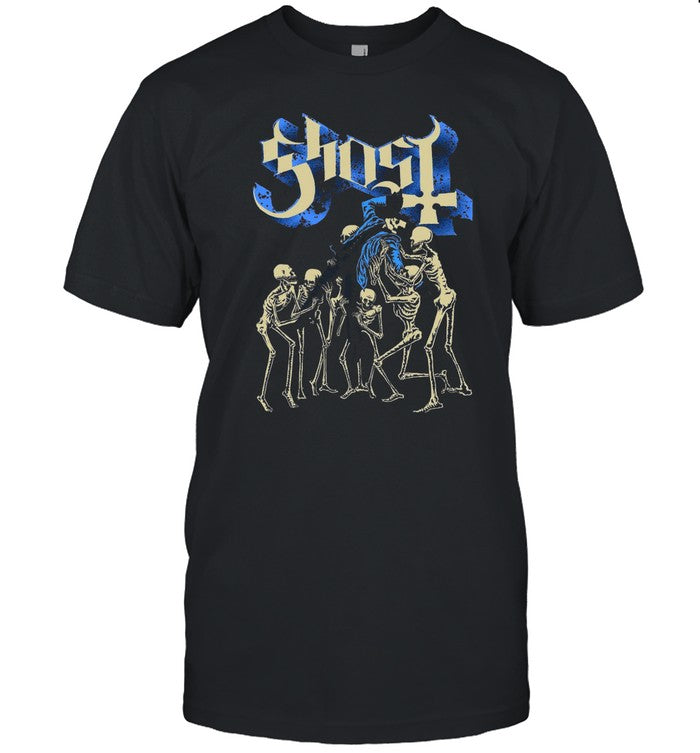 Rose Ghoulette The Nameless Ghouls Ghost Banda Skull Tee