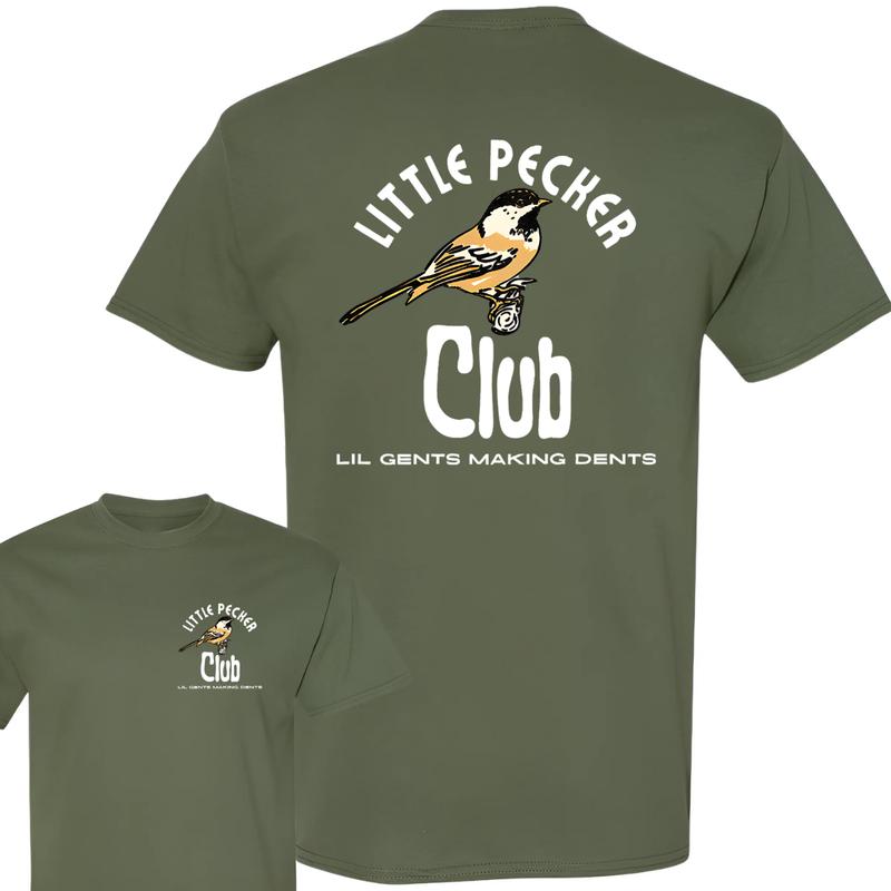 Little Pecker Club T-shirt , 2 Side , T-shirt For Men , Unisex T-shirt, Women T-shirt Classic Cotton