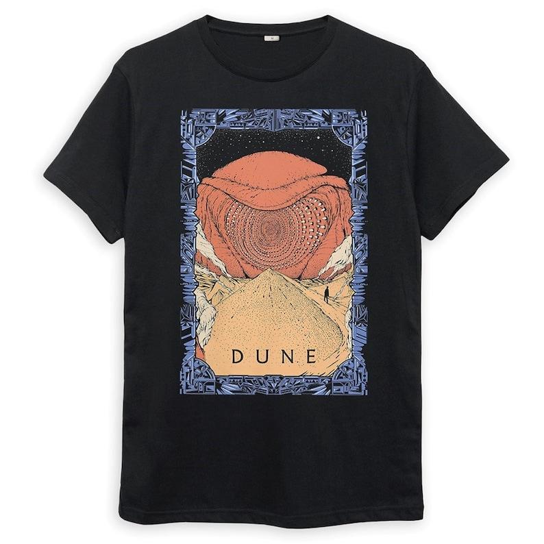 Dune Arrakis Shai-Hulud T-Shirt Men's Women's Sweatshirt, Sandworm Surf Tshirt, Sci-Fi Movie Shirt, Atreides hoodie, Bene Gesserit tee, Shai-Hulud Su