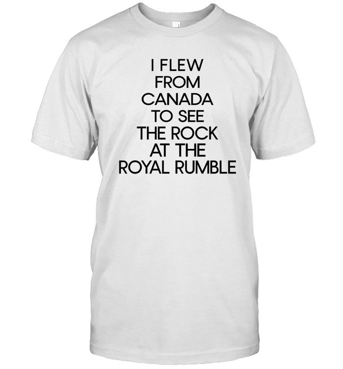 I Few From Canada To See The Rock At The Royal Rumble
