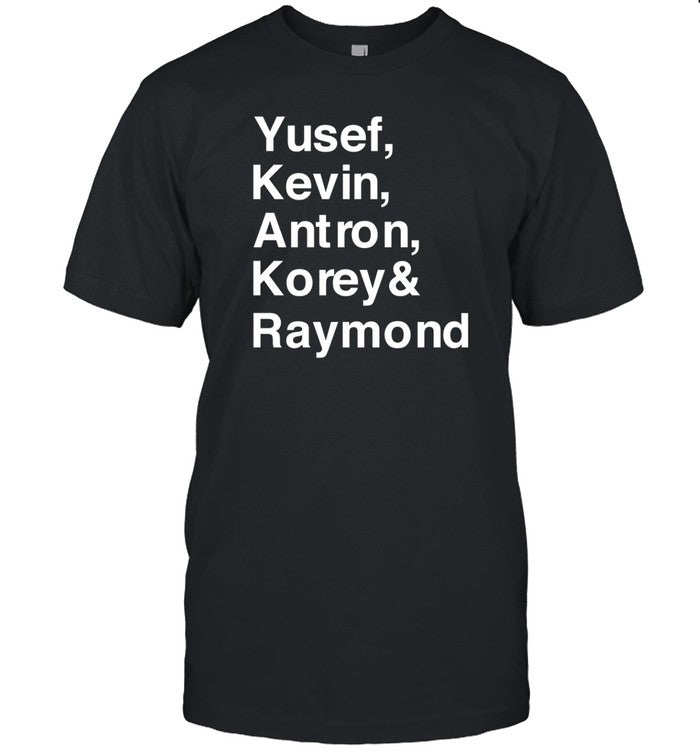 Santanaraymond Wearing Yusef Kevin Antron Korey & Raymond Shirt_1