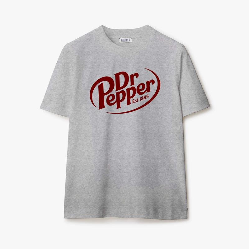 Dr. Pepper Unisex T-Shirt, Sweatshirt, Hoodie Available in Sizes S-3XL Crewneck Classic