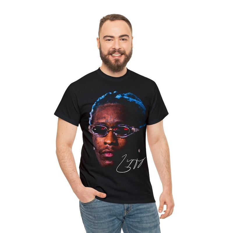 YOUNG THUG T-SHIRT Rap Tee Concert Merch Kanye Thugger Slime Season Green Rare Hip Hop Graphic Print