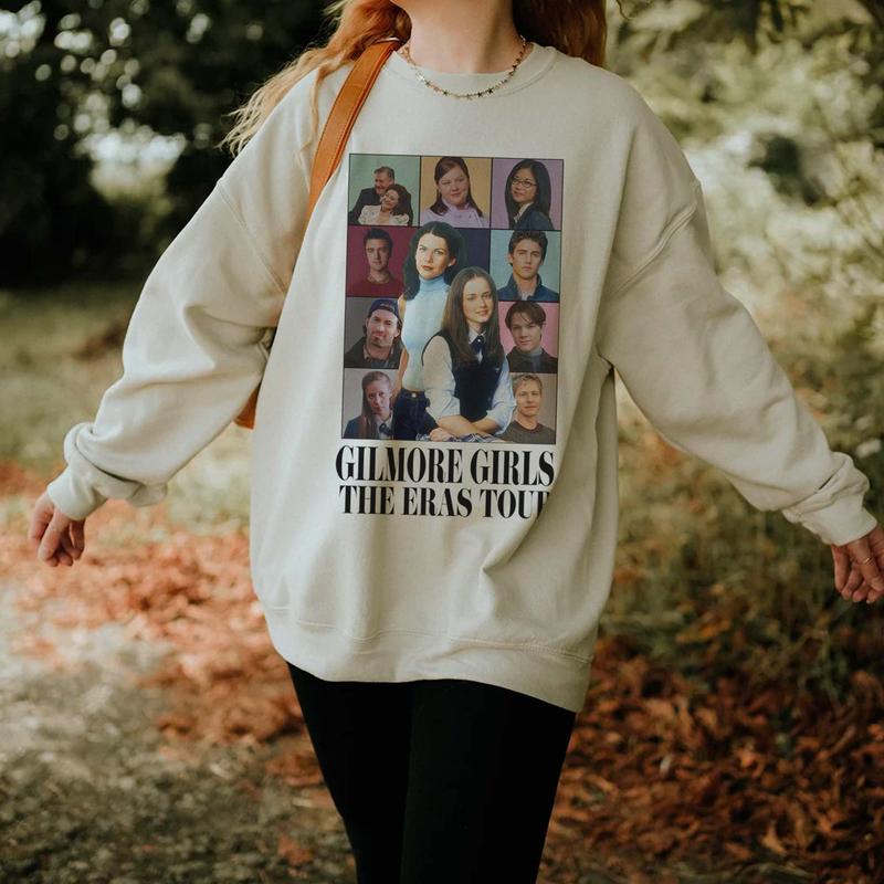 Gilmore Girls Tour Sweatshirt, Vintage Gilmore Girls Shirt, Stars Hollow Where You Lead I Will Follow Sweatshirt, Jess Mariano Cotton Fit