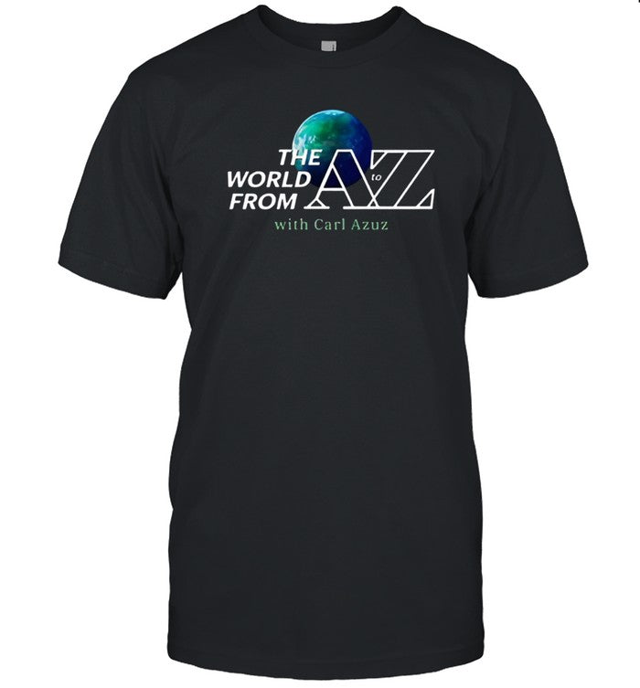 Limited The World From A to Z Carl Azuz Shirt