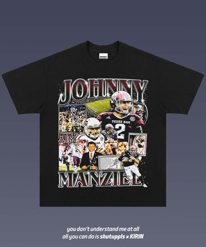 JOHNNY MANZIEL 1.0 Graphic Tee American Football Gift For Fan