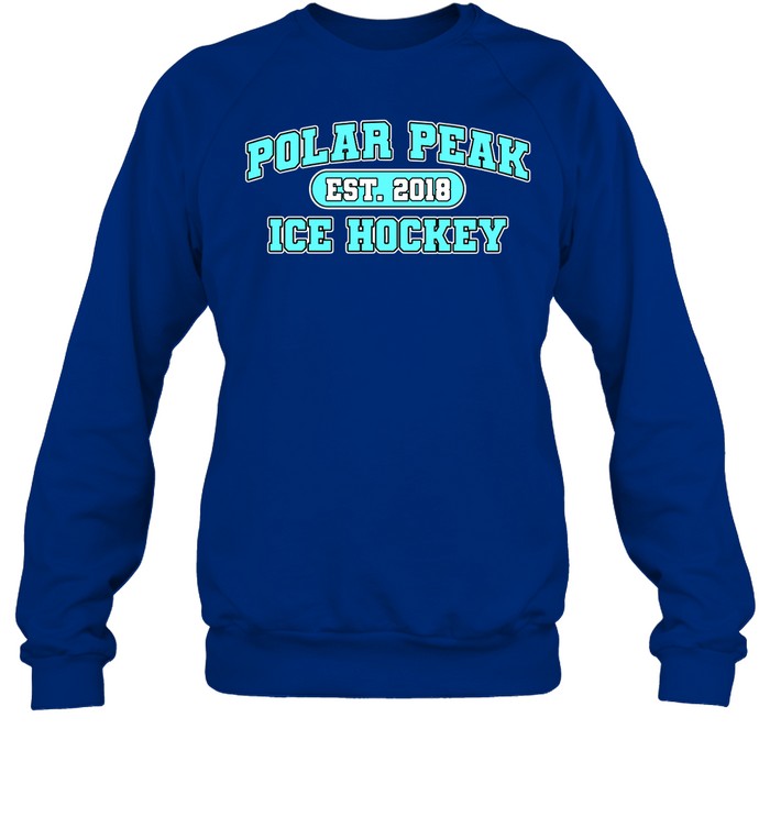 Polar Peak Est 2018 Ice Hockey Crewneck Sweatshirt