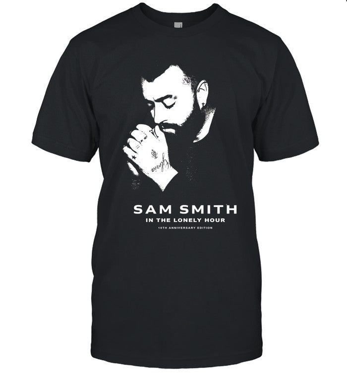 Sam Smith In The Lonely Hour 10th Anniversary Edition T Shirt