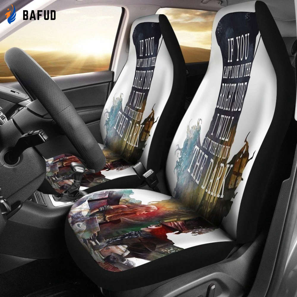 Favorite Quote Alice in Wonderland Car Seat Covers For Fan Gifts HH11 - Bafud