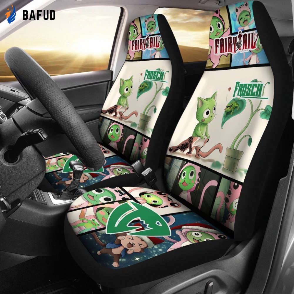 Frosch Fairy Tail Car Seat Covers For Fan Gifts Anime Gift - Bafud