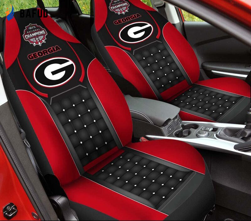 Georgia Bulldogs Seat Covers For Fan Gifts For Fan Gifts for Fan Gifts Car CH - Bafud